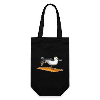 Yoga Oiseau de Mer Gymnastique - Sac à bouteille - noir - Devant