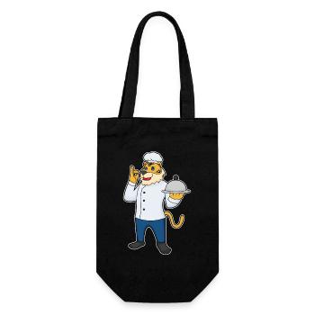 Tiger Cook Serving Bell Cooking - Gift Bag for Bottles - black - Front