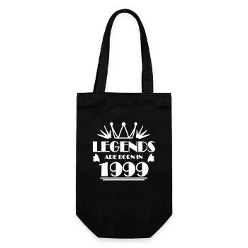 1999 - Jahrgang 1999 - Geschenkbeutel für Flaschen - Schwarz - Vorne