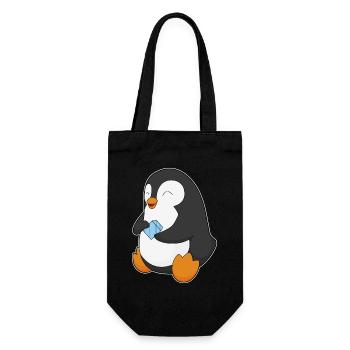 Penguin - Sac à bouteille - noir - Devant