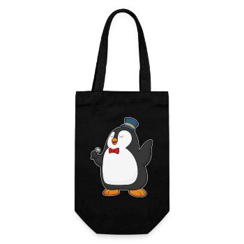 Chant du micro Penguin Singer - Sac à bouteille - noir - Devant