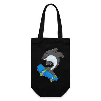Delfin Skater Skateboard - Sac à bouteille - noir - Devant