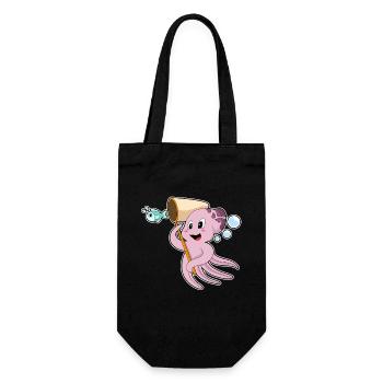 Pêche au filet de débarquement des pêcheurs pieuvres - Sac à bouteille - noir - Devant