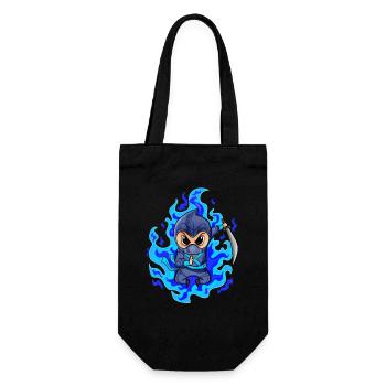Ninja - Gift Bag for Bottles - black - Front