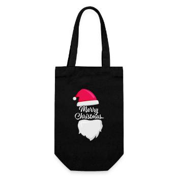 Noël, noël, noël, noël, noël, noël, noël, noël - Sac à bouteille - noir - Devant