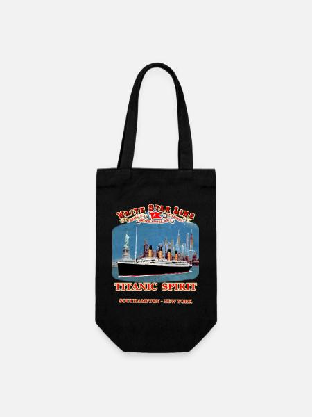 TITANIC SPIRIT Kreation Louis RUNEMBERG © Adagp - Geschenkbeutel für Flaschen - Schwarz