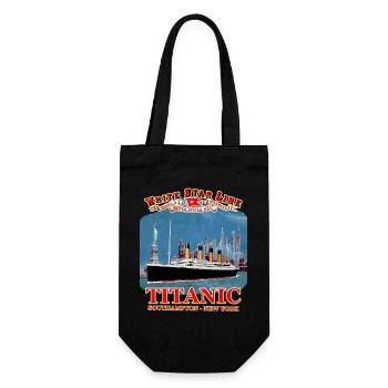 TITANIC Kreation Louis RUNEMBERG © Adagp - Geschenkbeutel für Flaschen - Schwarz - Vorne