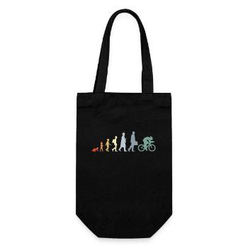 Cycle de vie du cycliste - Sac à bouteille - noir - Devant