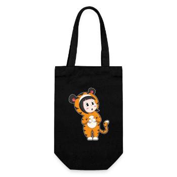 Tiger Girl Costume - Sac à bouteille - noir - Devant