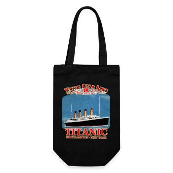 TITANIC Kreation Louis RUNEMBERG © Adagp - Geschenkbeutel für Flaschen - Schwarz - Vorne