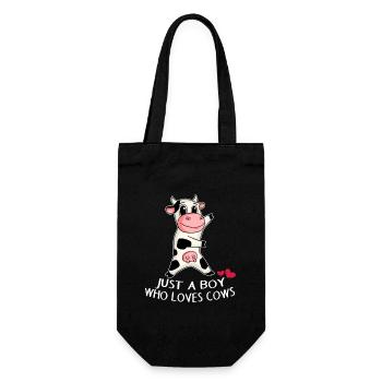 Amour de vache - Sac à bouteille - noir - Devant