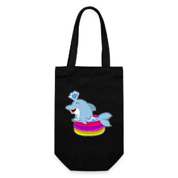 Été de la piscine des dauphins - Sac à bouteille - noir - Devant