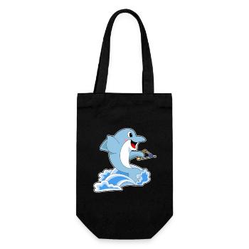Ski nautique dauphin - Sac à bouteille - noir - Devant