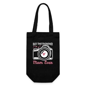 Photography Mama - Gift Bag for Bottles - black - Front