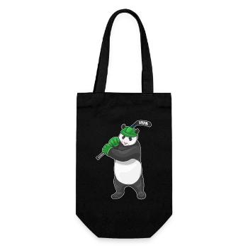 Panda Bâtons de hockey sur glace - Sac à bouteille - noir - Devant