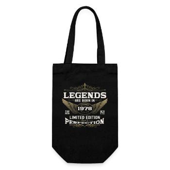 Décembre Né 1978 44ème anniversaire Legend Man - Sac à bouteille - noir - Devant