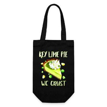 Key Lime Pie - Gift Bag for Bottles - black - Front