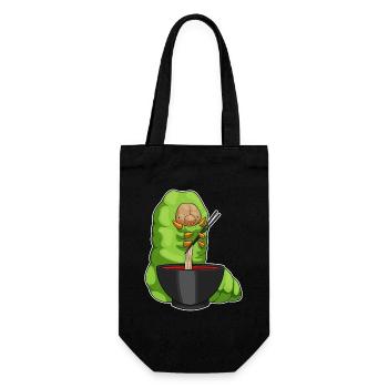 Cuisinière chenille cuisinière cuisinière de ramen - Sac à bouteille - noir - Devant