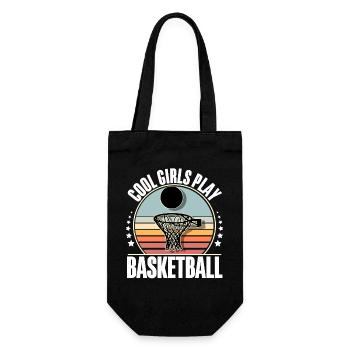 Basketball Women's Basketball Women's Basketball - Gift Bag for Bottles - black - Front