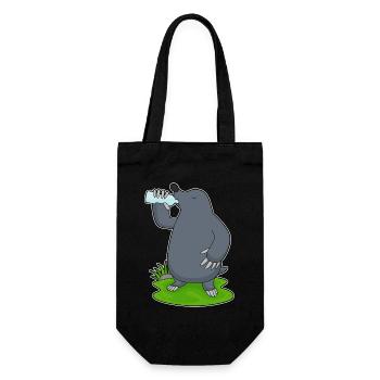 Bouteille d’eau de taupe - Sac à bouteille - noir - Devant