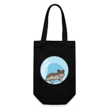 Hamster Hamster Ball - Sac à bouteille - noir - Devant