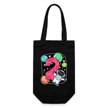 2 ans Cadeau d’anniversaire de garçon - Sac à bouteille - noir - Devant
