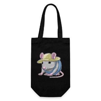 Ferme des Éleveurs de souris - Sac à bouteille - noir - Devant
