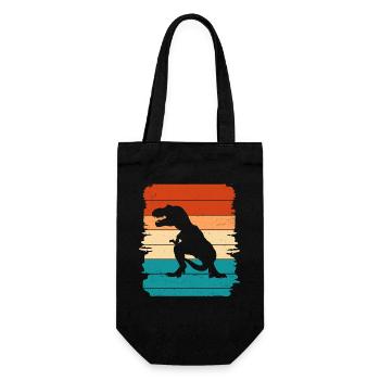 T-Rex - Sac à bouteille - noir - Devant