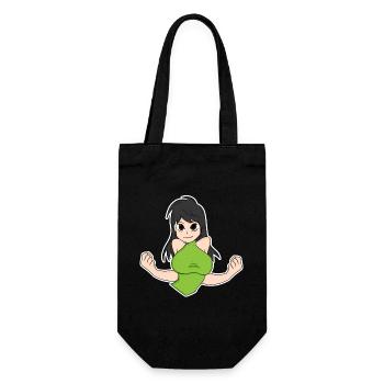 Anime - Sac à bouteille - noir - Devant