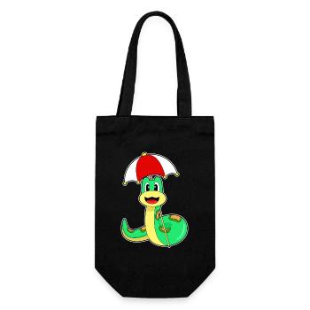 Parapluie serpent - Sac à bouteille - noir - Devant