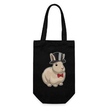 Lapin Groom Top Cylinder Mariage - Sac à bouteille - noir - Devant