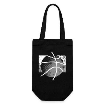 Basketball basketball players - Gift Bag for Bottles - black - Front
