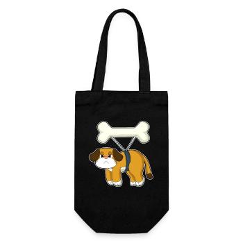 Os de chien - Sac à bouteille - noir - Devant