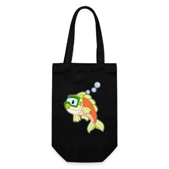 Plongée en plongée en apnée pour plongeurs de poissons - Sac à bouteille - noir - Devant