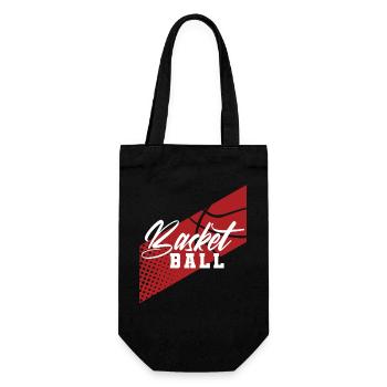 Basketball basketball players - Gift Bag for Bottles - black - Front