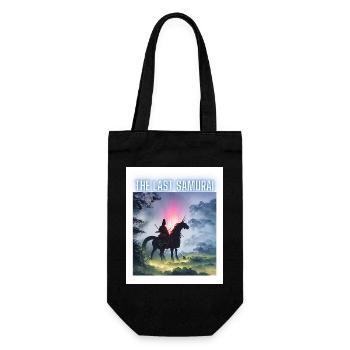 The Last Samurai The Last Samurai riding a horse - Gift Bag for Bottles - black - Front