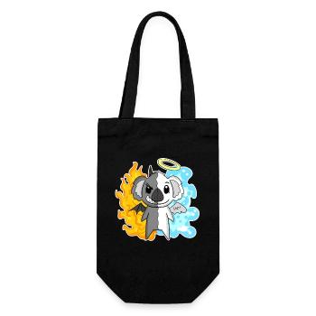 Koala - Angels and Devils - Gift Bag for Bottles - black - Front