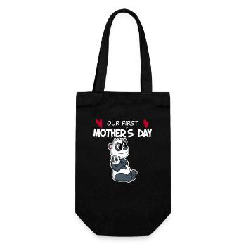 Fête des Mères - Premier cadeau de la fête des Mères - Sac à bouteille - noir - Devant
