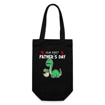 Fête des Pères - Premier cadeau de la fête des Pères - Sac à bouteille - noir - Devant