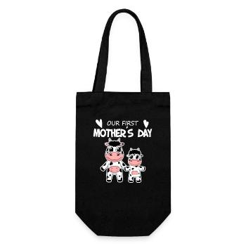 Fête des Mères - Premier cadeau de la fête des Mères - Sac à bouteille - noir - Devant
