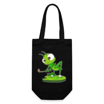 Caterpillar Field Hockey Field Hockey Stick Sports - Gift Bag for Bottles - black - Front