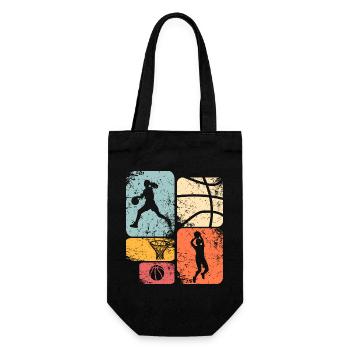 Basketball Women's Basketball Women's Basketball - Gift Bag for Bottles - black - Front