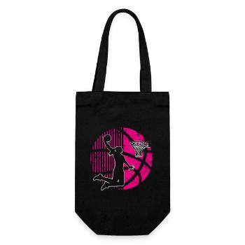 Basketball Women's Basketball Women's Basketball - Gift Bag for Bottles - black - Front
