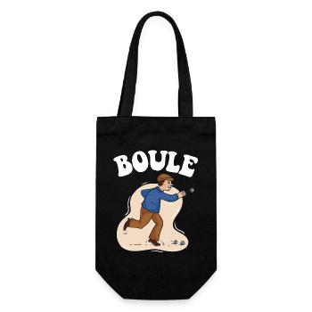 Boules boules boules pour boule pétanque boule - Sac à bouteille - noir - Devant