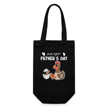 Fête des Pères - Premier cadeau de la fête des Pères - Sac à bouteille - noir - Devant