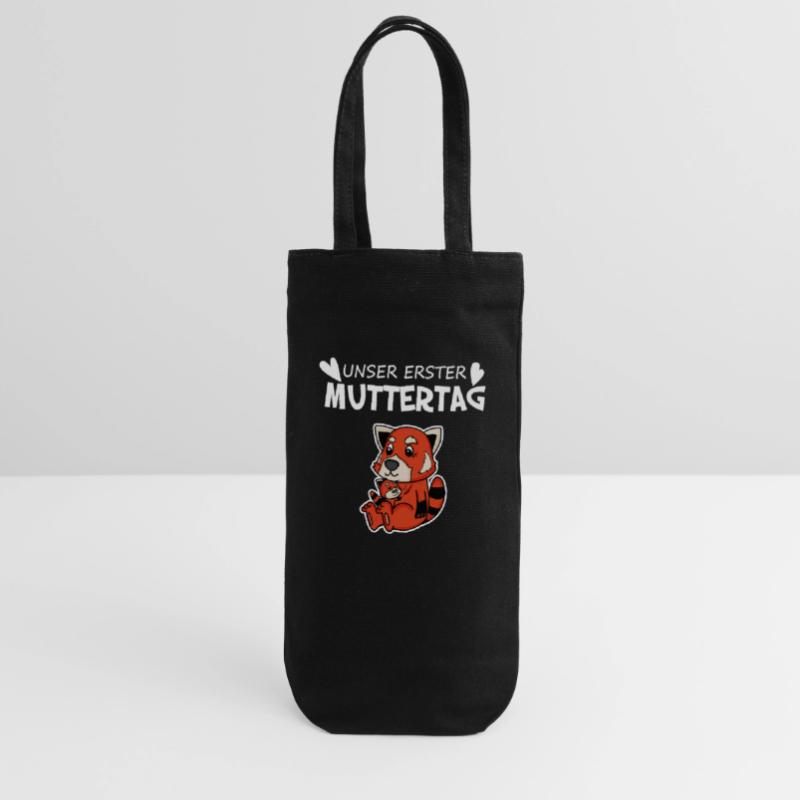 Muttertag - erster Muttertag Geschenk Geschenkbeutel für Flaschen
