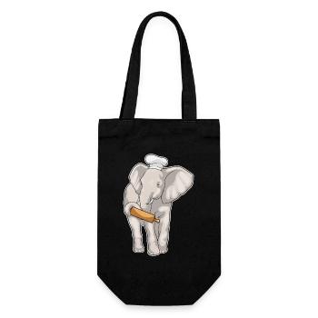 Pâtisserie de rouleau à pâtisserie Elephant - Sac à bouteille - noir - Devant