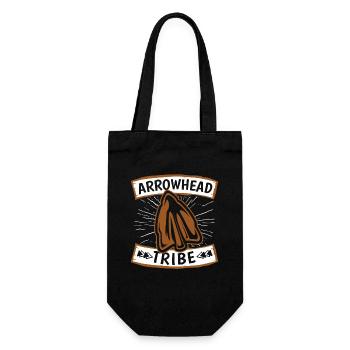 Arrowhead Tribe Jagdspitzen Arrowhead Hunter - Geschenkbeutel für Flaschen - Schwarz - Vorne