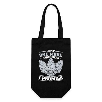 Just One More Arrowhead Arrowhead Collecting - Geschenkbeutel für Flaschen - Schwarz - Vorne