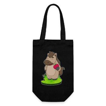 Pomme de cheval - Sac à bouteille - noir - Devant